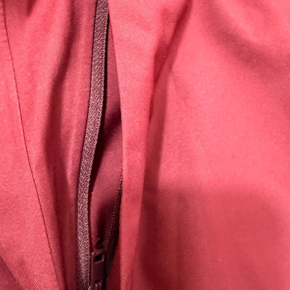 Women's Red Hooded Jacket - Picture 5 of 6